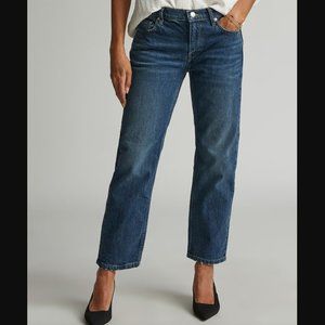 Everlane Low-Rise Shortie Jean - Dark Ink 32
